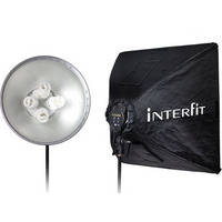 Interfit Super Cool-lite 4 One-Head Fluorescent Kit (120VAC)