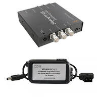 Blackmagic Design Mini Converter SDI to Analog w/ Switronix Powertap Converter Cable Kit