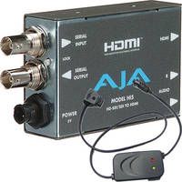 AJA HD/SD-SDI to HDMI Converter with P-Tap Adapter Cable