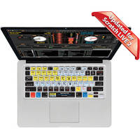 KB Covers Serato Scratch LIVE Cover for MacBook, MacBook Air & MacBook Pro (Unibody, Black Keys)