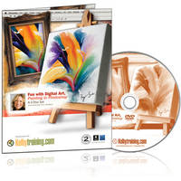 Kelby Training DVD: Fun with Digital Art, Painting in Photoshop with Fay Sirkis