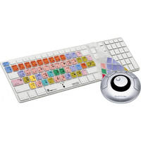 LogicKeyboard Transparent Apple Ultra-Thin Keyboard LogicSkin for Logic Pro 9 Preset