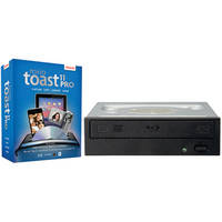 Pioneer BDR-206 12x Blu-ray Disc Writer Kit w/ Roxio Toast & Cyberlink Bundle