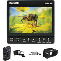 Marshall Electronics 5" On-Camera HDMI Monitor w/ Switronix P-Tap Cable, Battery & Charger Kit