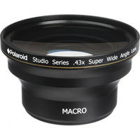 Polaroid Studio Series 52/58mm 0.43x HD Super Wide Angle Lens