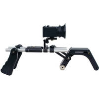 Cavision Shoulder Pad Package w/ Flat Camera Plate & Viewfinder for DSLR Cameras