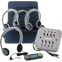Hamilton Buhl CB/4SVHA2MP3 4-User Portable MP3 Listening Center