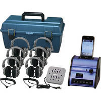 Hamilton Buhl DSIP-HA5 6-User iPhone/iPod Listening Center with HA5 Headphones