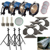 Arri 750 Plus 3 Light Kit (120V AC)