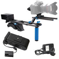 Redrock Micro eyeSpy Balance DSLR 2 Rig w/ Battery & Charger Kit for Canon 5D/7D