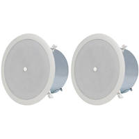 Atlas Sound Strategy Series II Coaxial Tuned & Ported In-Ceiling System (6" Pair)