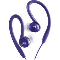 JVC HA-EBX5 In-Ear Sport Clip Headphones (Violet)