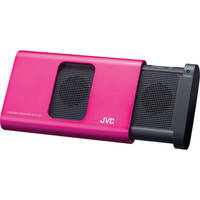 JVC SP-A130 Portable Color Matching Speakers for iPod nano 5G (Pink)