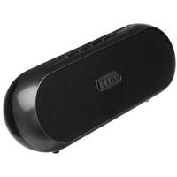 iHome iDM12 Rechargeable Portable Bluetooth Speaker System (Black)