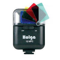 Holga 12MFC Electronic Flash With Built-In Color Filters