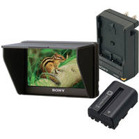 Sony CLM-V55BDL Portable LCD Monitor Bundle
