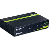 Trendnet TE100-S50g 5-Port 10/100Mbps GREENnet Ethernet Switch