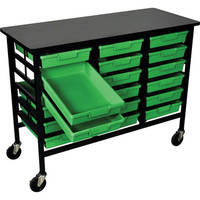H. Wilson C123S18-PG Bin Workstation/Storage Unit