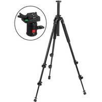 Oben AC-2300 3-Section Aluminum Tripod with BA-0 Ball Head Kit