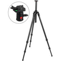 Oben CT-2300 3-Section Carbon Fiber Tripod with BA-0 Ball Head Kit