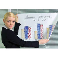 Elite Insta-DE Series 4' x 10' Dry Erase Whiteboard Screen