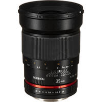Rokinon 35mm f/1.4 Wide-Angle US UMC Aspherical Lens for Canon