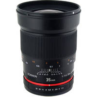 Rokinon 35mm f/1.4 Wide-Angle US UMC Aspherical Lens for Pentax