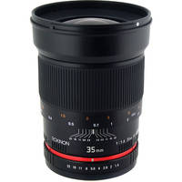 Rokinon 35mm f/1.4 Wide-Angle US UMC Aspherical Lens for Olympus 4/3