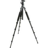 Polaroid PLTRIC75 75" 5-Section Carbon Fiber Tripod with Removable Ball Head