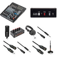 Audio-Technica THE TWO PERSON Audio Podcast Kit with Land Line Call-In