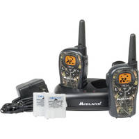 Midland LXT385VP3 2-Way Compact Communication Radio (Pair, Camo)