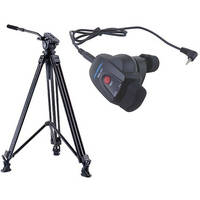 Acebil j-805GX Prosumer Tripod System with RMC-1DV Video Lens Zoom Controller