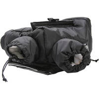 Porta Brace POL-DSLR2 Polar Bear Insulated Camera Case (Black)