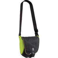 Crumpler 2 Million Dollar Home Bag (5.9 x 7.7 x 3.9", Black/Olive Green)