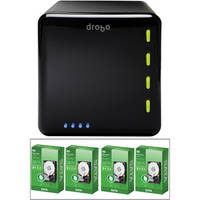 Drobo 12TB (4x3TB) 4-Bay Hard Drive Array Enclosure Kit