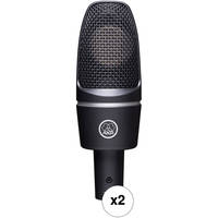 AKG C3000 Studio Microphone Twin Pack (B&H Kit)