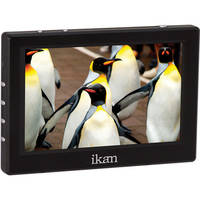 ikan VL5 5" HDMI Monitor with Canon LP-E6 (5D) Compatible Battery Plate