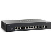 Cisco SG300-10P 10-Port 10/100/1000 Gigabit PoE Managed Switch