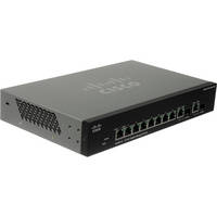 Cisco SG300-10 10-Port 10/100/1000 Gigabit Managed Switch