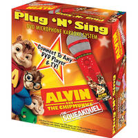 Emerson Karaoke Alvin & The Chipmunks Plug 'n' Sing Microphone