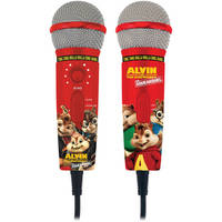 Emerson Karaoke MM209A Alvin & The Chipmunks Plug 'n' Sing Microphones (With Alvinizer)