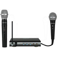 Emerson Karaoke WM315 Wireless and Corded Microphone System for Karaoke