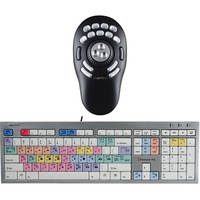 LogicKeyboard Adobe Premiere Pro CS4/CS5 Slim Line PC Keyboard & ShuttlePRO v2 Controller Kit