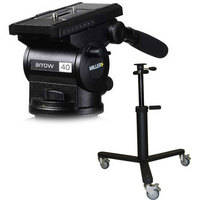 Miller Pedestal 30 with Arrow 40 Fluid Head (39 - 49")
