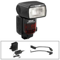 Nikon SB900 Flash With Mini Litetrek Battery and Cable Kit
