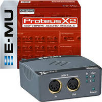 E-MU 2x2 MIDI INTERFACE PROTEUS X2 BUNDLE