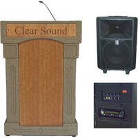 Summit Lecterns DaVinci Freedom Lectern (Beige Granite)
