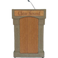 Summit Lecterns DaVinci Integrator Lectern (Beige Granite)