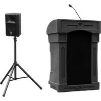 Summit Lecterns DaVinci Presenter Lectern (Black)