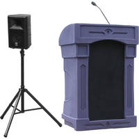 Summit Lecterns DaVinci Presenter Lectern (Purple Granite)